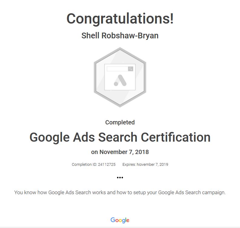 Google Ads Certification